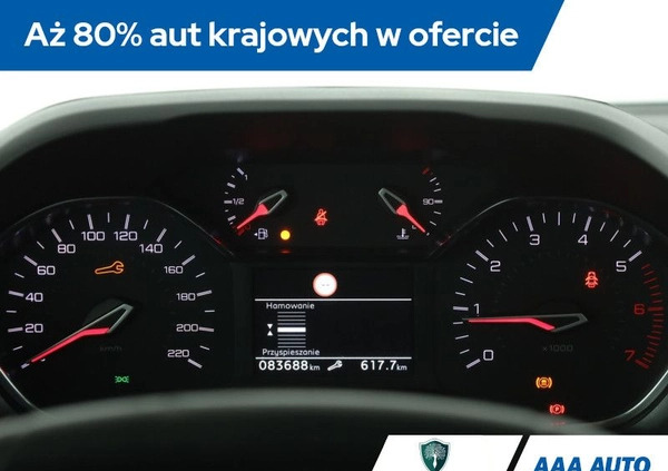 Peugeot Rifter cena 67000 przebieg: 83687, rok produkcji 2019 z Elbląg małe 121